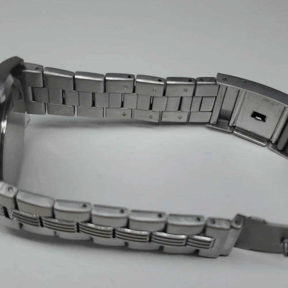 Fossil Watch ES2256 Chronograph Black Face Silver Stainless Steel Watch